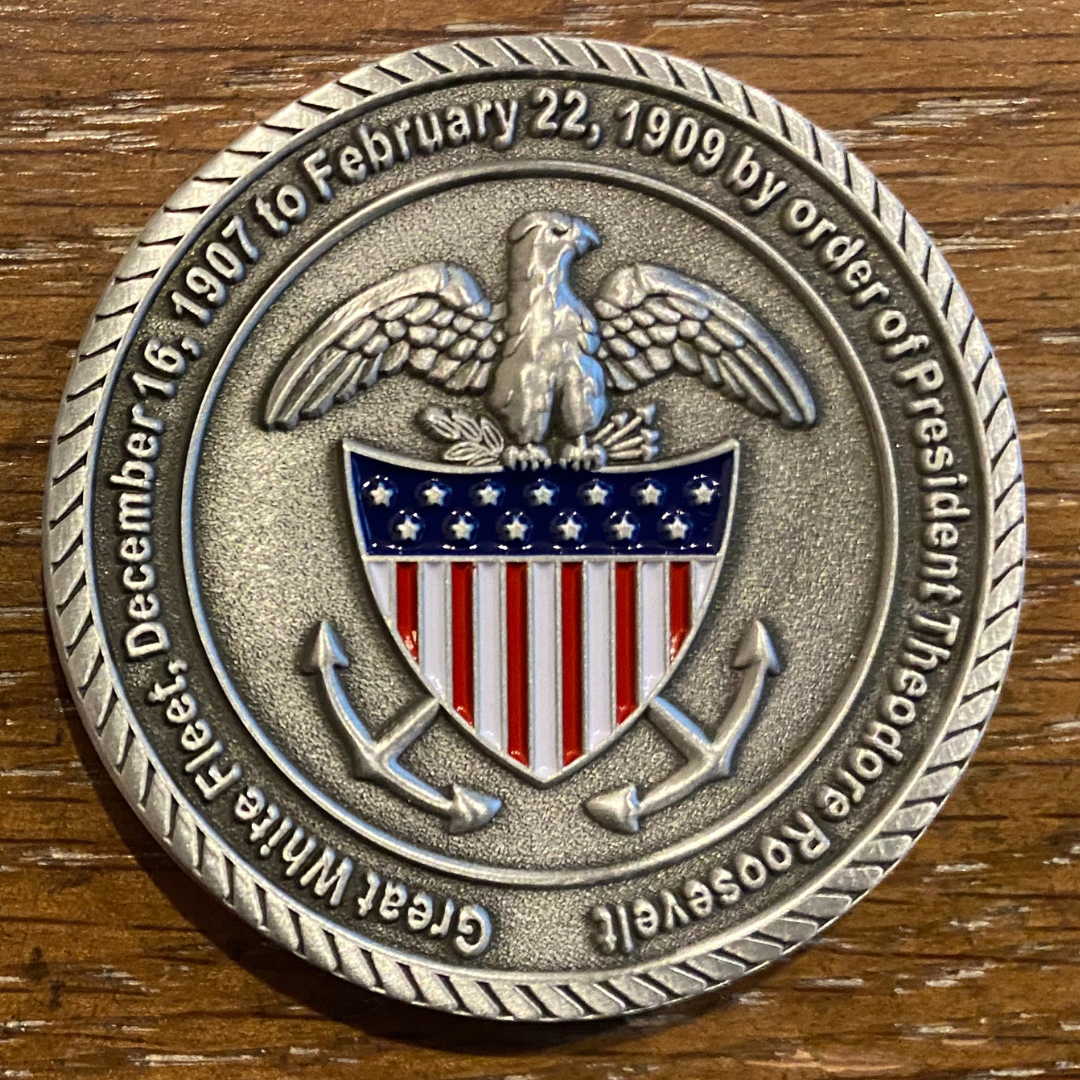 Battleship New Jersey (BB-16) Command Coin